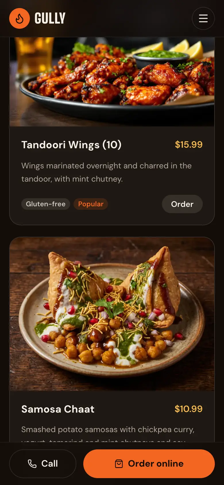 A game-day promotion